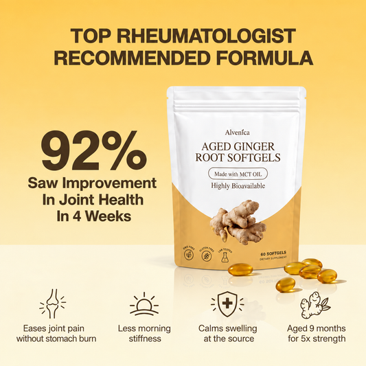Alvenica Aged Ginger Root Softgels