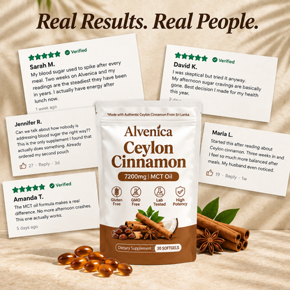 Ceylon Cinnamon 7200mg with MCT Oil