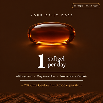 Ceylon Cinnamon 7200mg with MCT Oil
