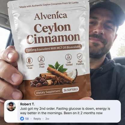 Ceylon Cinnamon 7200mg with MCT Oil